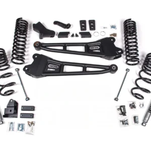 BDS 4-Inch Radius Arm Lift Kit for 2025–2026 Ram 2500 4WD Diesel-BDS NX2 Nitro Series