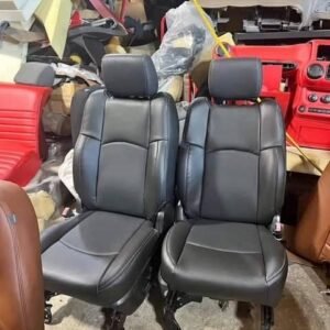 OEM 2003–2008 Dodge Ram Front Driver and Passenger Leather Seats