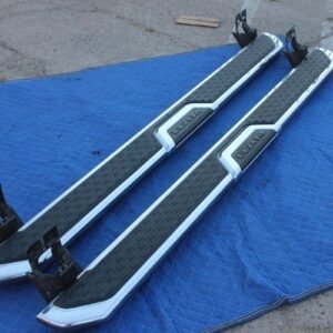 19-24 DODGE RAM 2500 3500 RUNNING BOARD STEP BAR GENUINE FACTORY OEM CHROME 87"