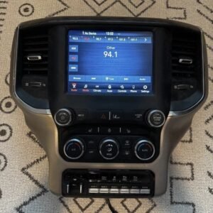 2019 1500 RAM DT 8.4 Uconnect Radio Touchscreen Receiver with Dash Bezel