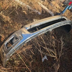 16-19 NISSAN TITAN XD OEM FRONT CHROME BUMPER W/ FOG LIGHTS