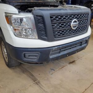 Front Bumper Painted Without Fog Lamps Fits 16-19 TITAN XD 4