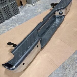 OEM 2015-18 Nissan Frontier Rear Bumper Assy w/ Sensor Holes Chrome