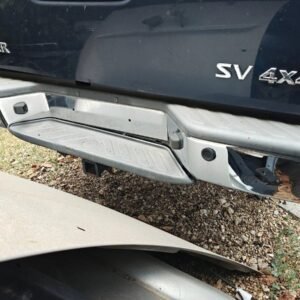 OEM 2015-18 Nissan Frontier Rear Bumper Assy w/ Sensor Holes Chrome 85010 9BF0B