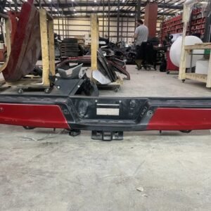 2022-2024 FORD F150 LIGHTNING REAR BUMPER COVER W/PARK ASSIST RED
